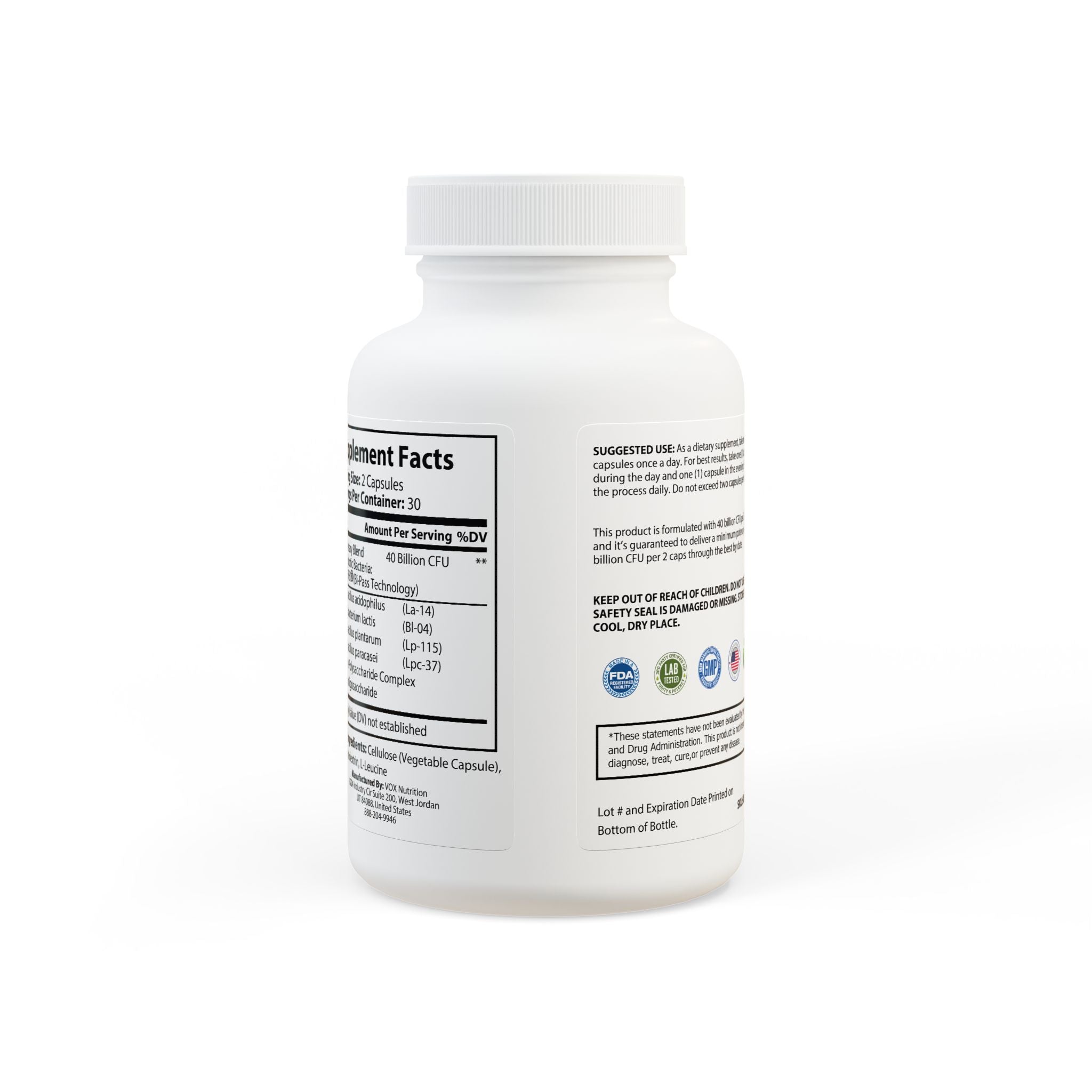 probioticos - 60 caps