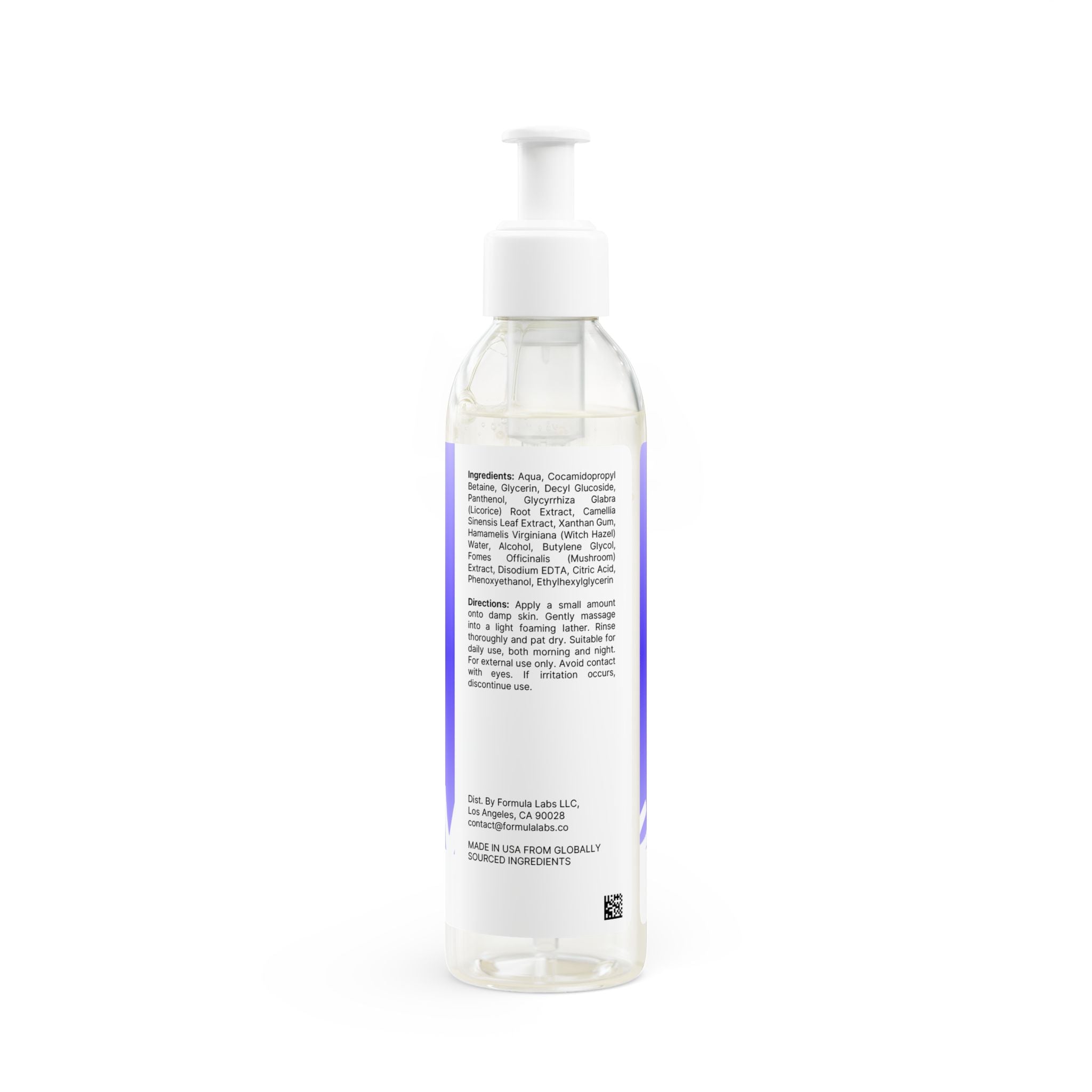gentle face and body cleanser