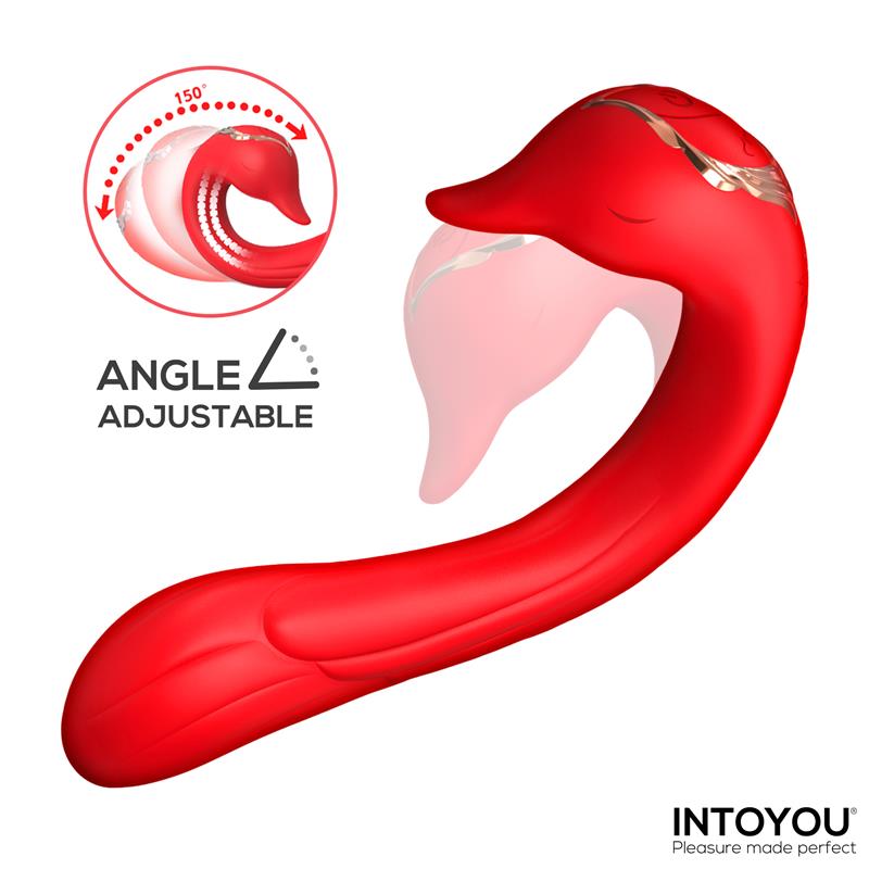 Swana Vibrador con Lengua y Angulo Ajustable