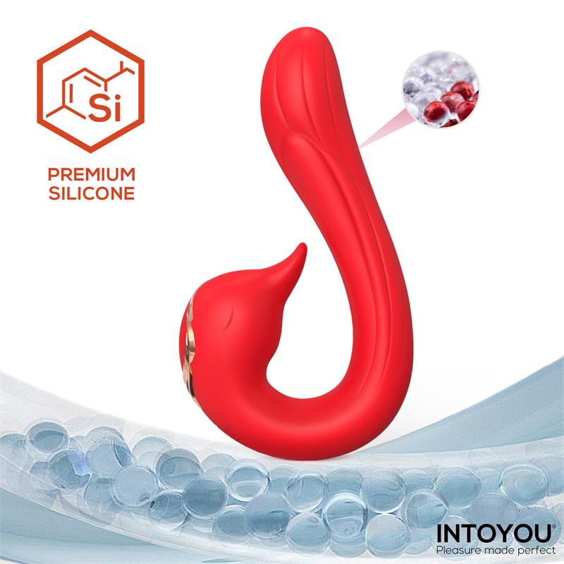 Swana Vibrador con Lengua y Angulo Ajustable