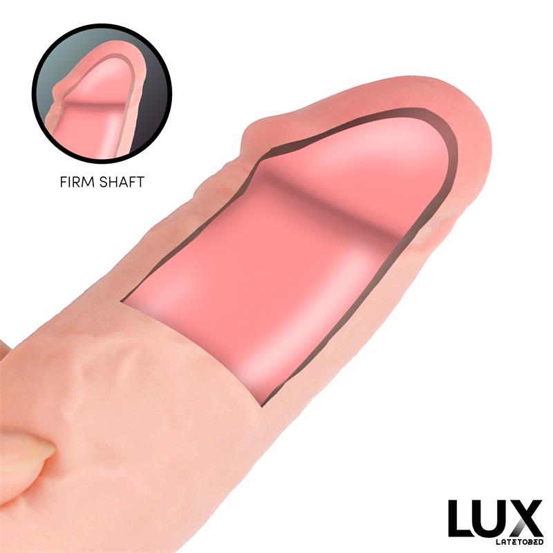 Brant Dildo Triple Densidad con Testiculos 76