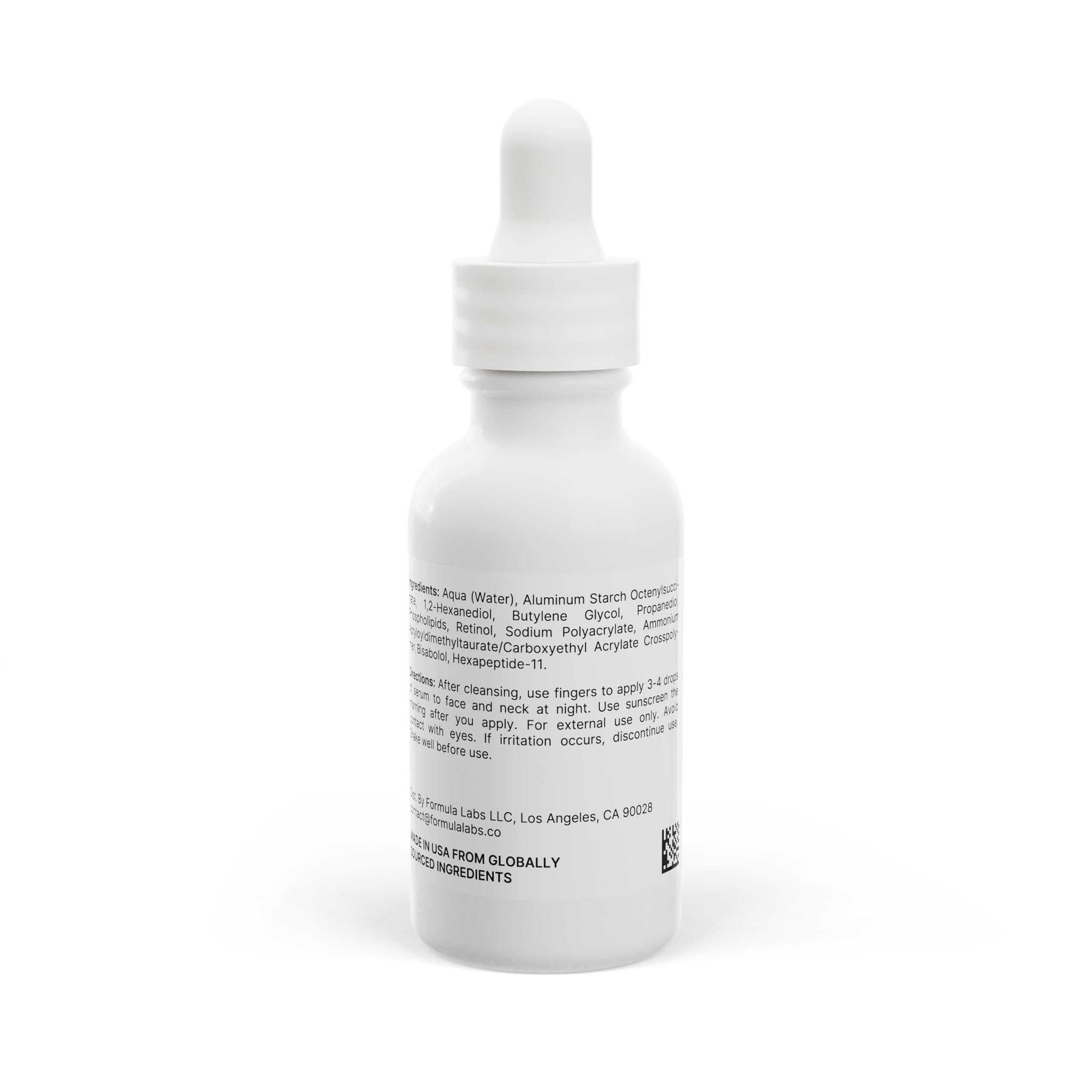sérum facial - retinol + péptidos
