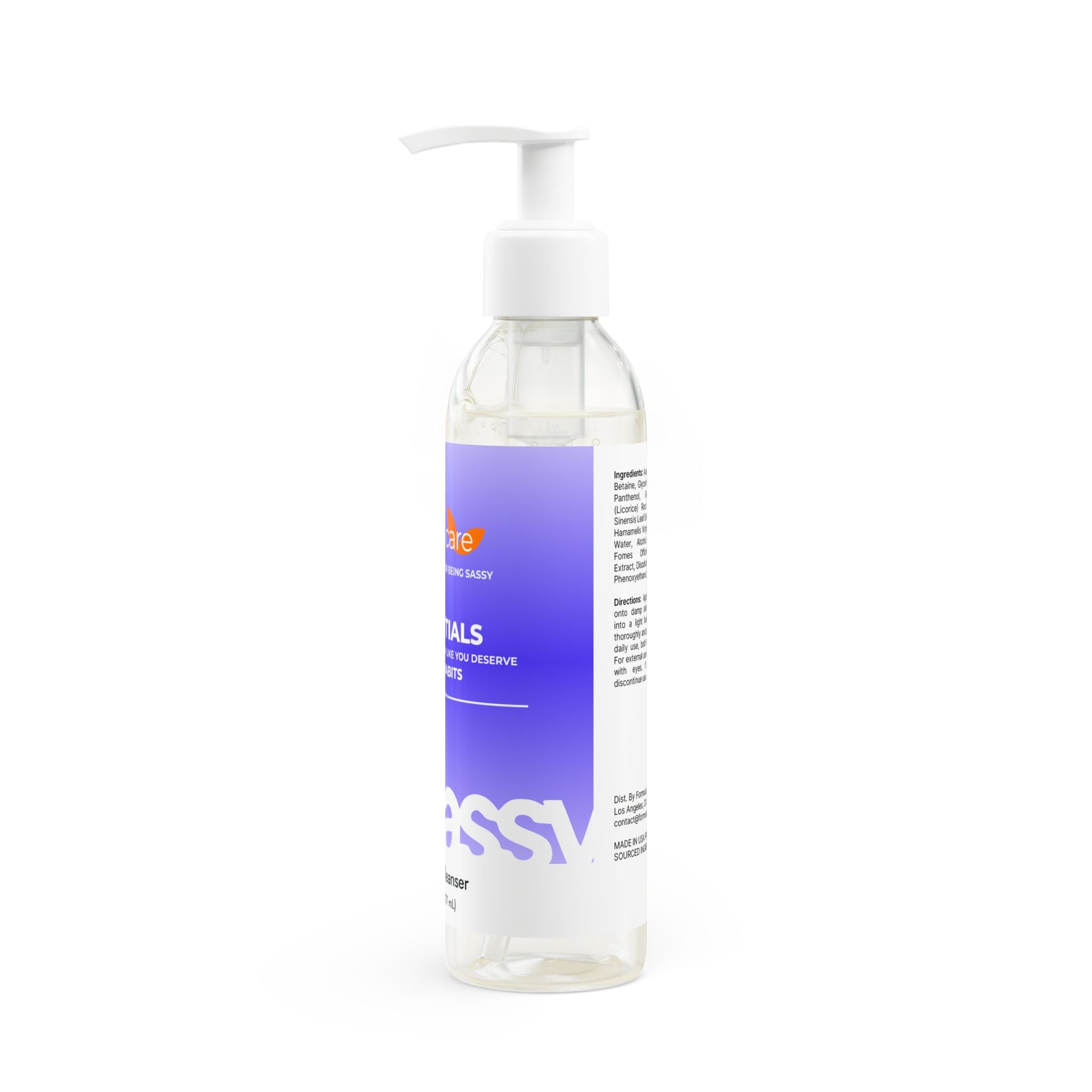 gentle face and body cleanser