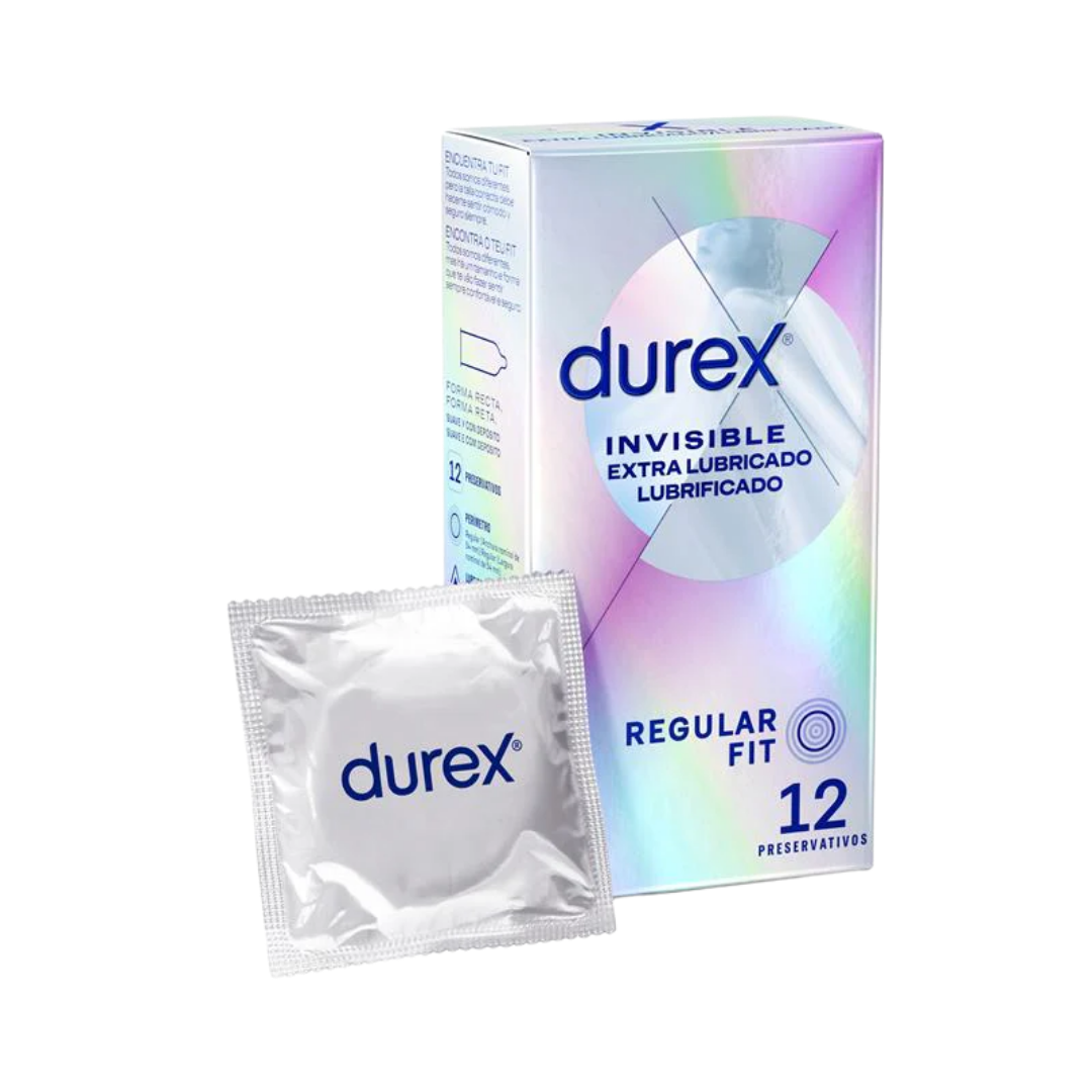 Invisible Extra Lubricación 12 uds