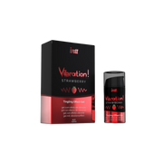 Vibrador Liquido Efecto Calor Aroma Fresa 15 ml